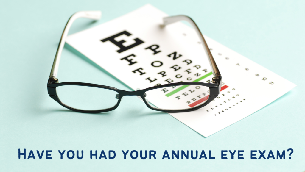 annual eye exam